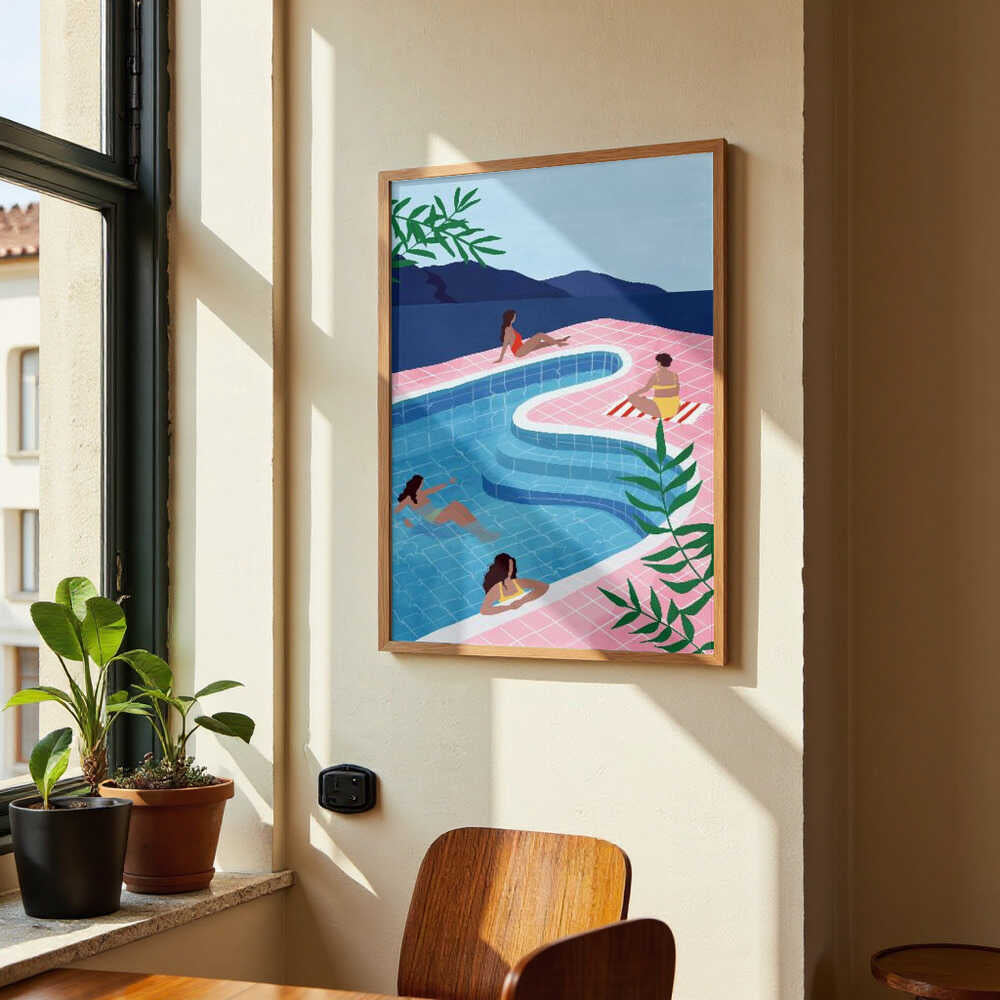 Pool Ladies by Maja Tomljanovic