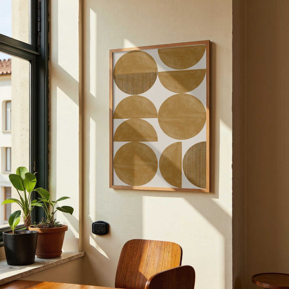 Golden Geometric Rhythm by THE MIUUS STUDIO