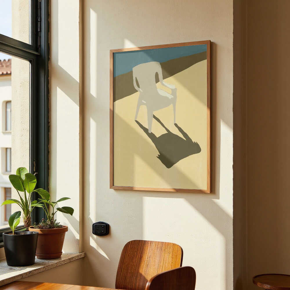 The white chair by Little Dean