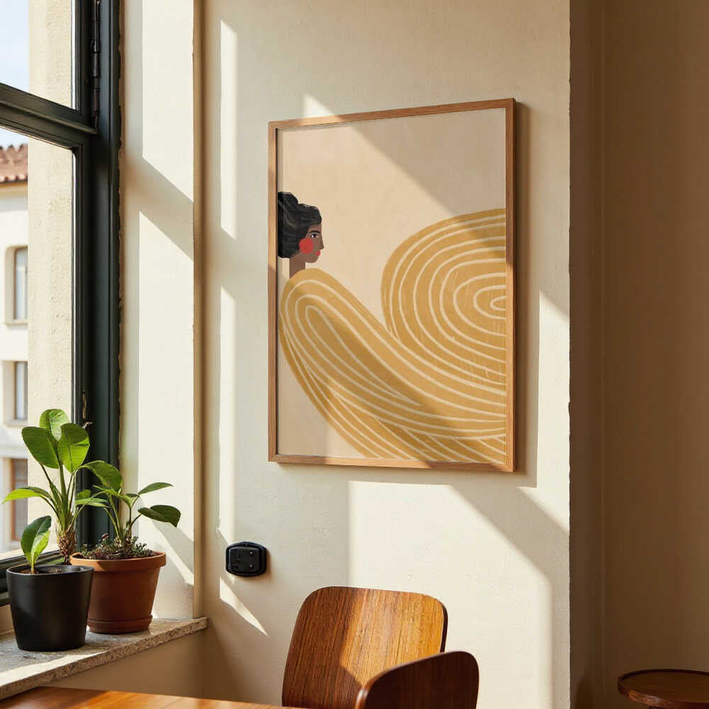 The Woman With the Yellow Stripes by Bea Müller