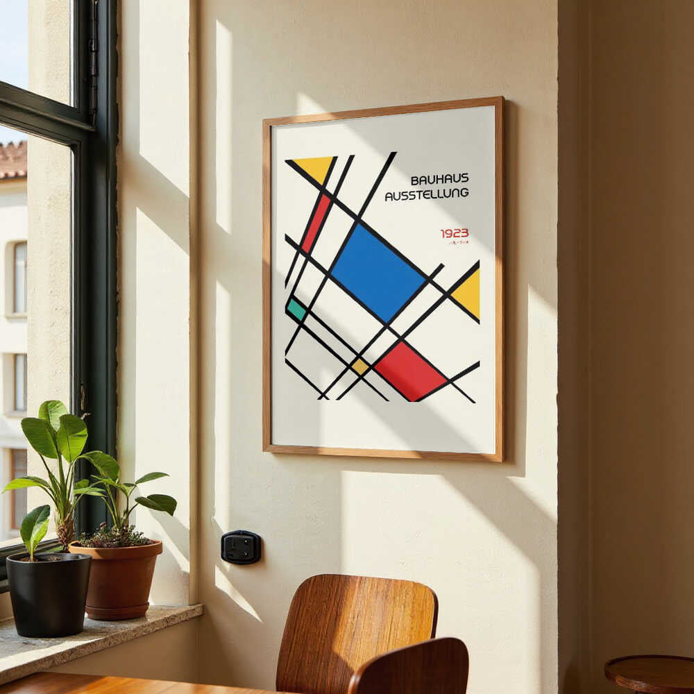Bauhaus Geometric Design Retro by Retrodrome