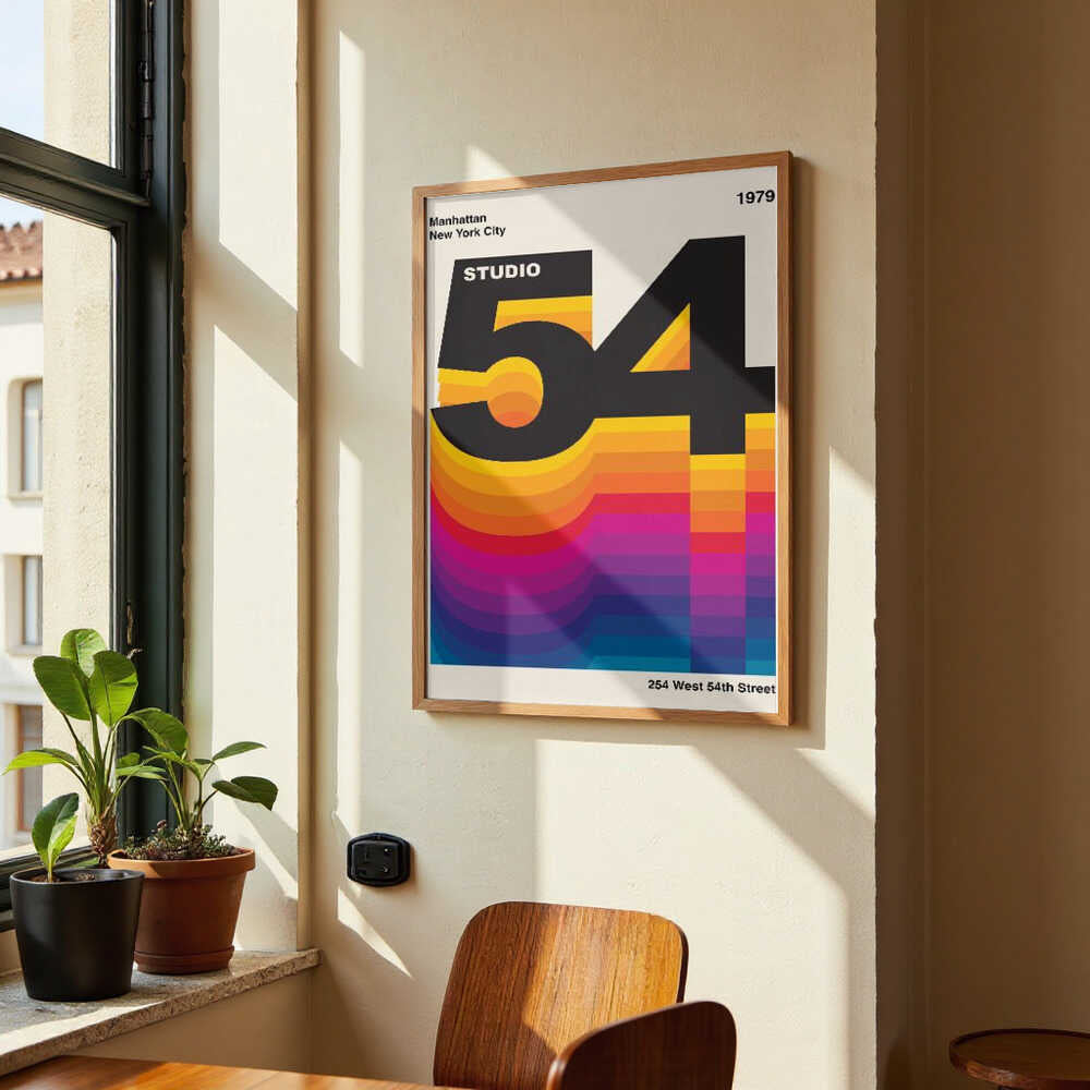 Studio 54 Retro Design by Retrodrome