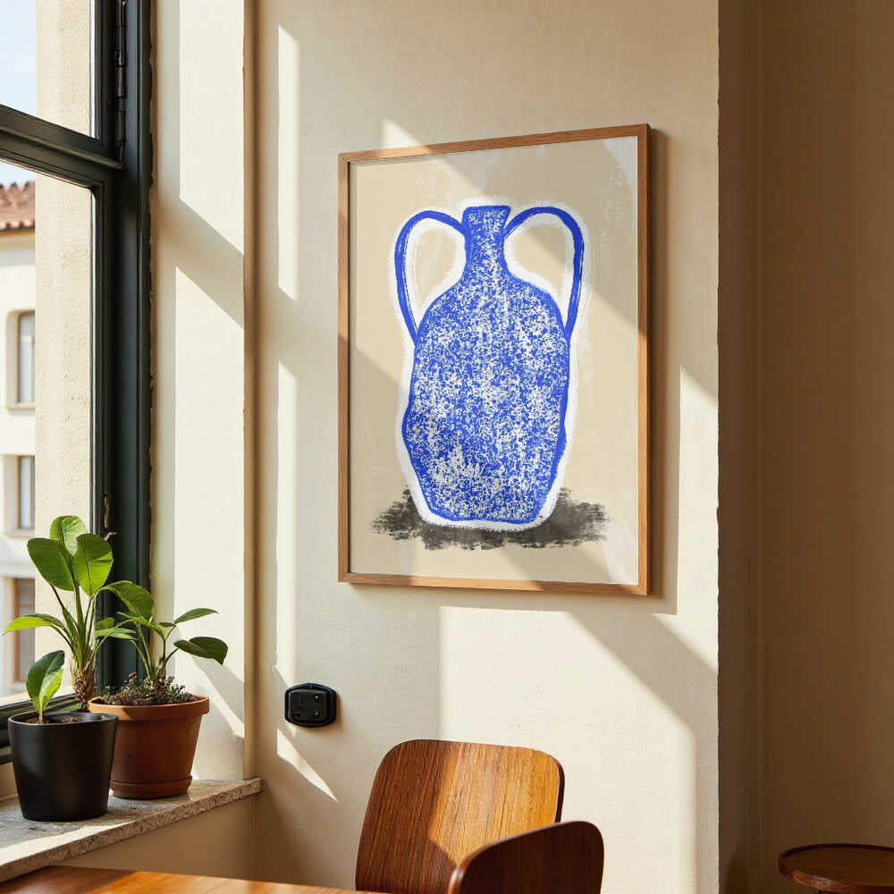 Big Blue Vase by Martina