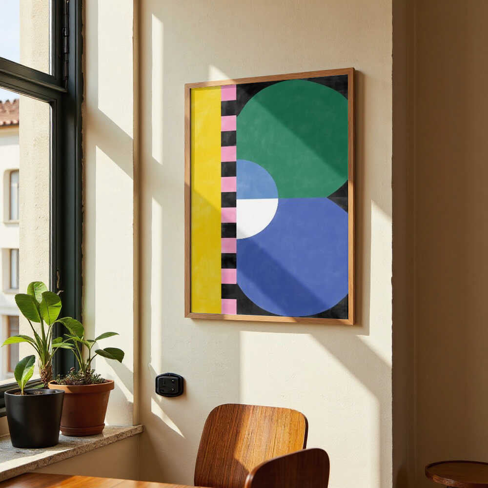 Colorful Geometry Block and shapes by Elena Ristova