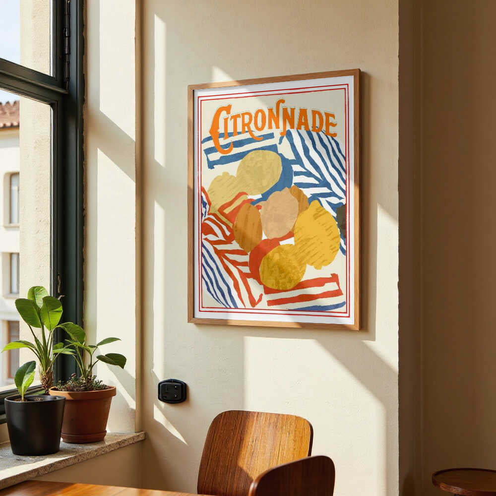 Citronnade Blau und Rot von cartissi