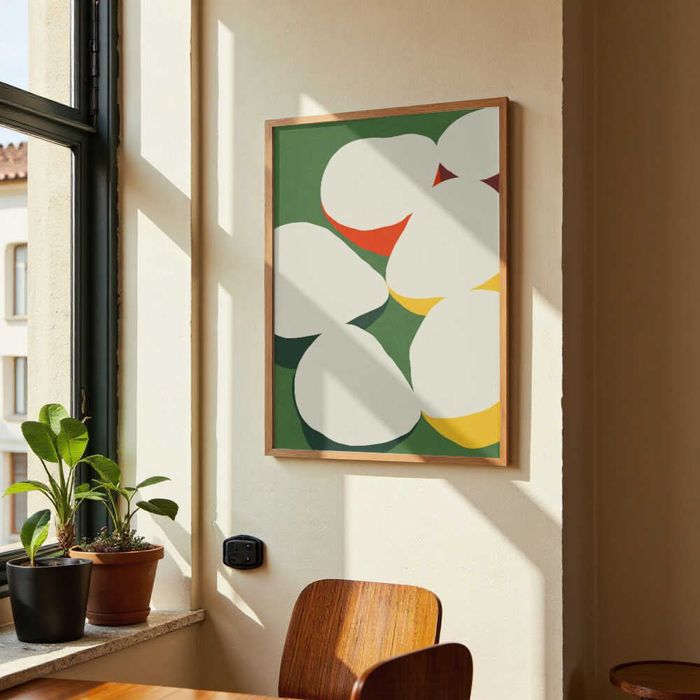 Organic Shapes And Vibrant Colors by Little Dean