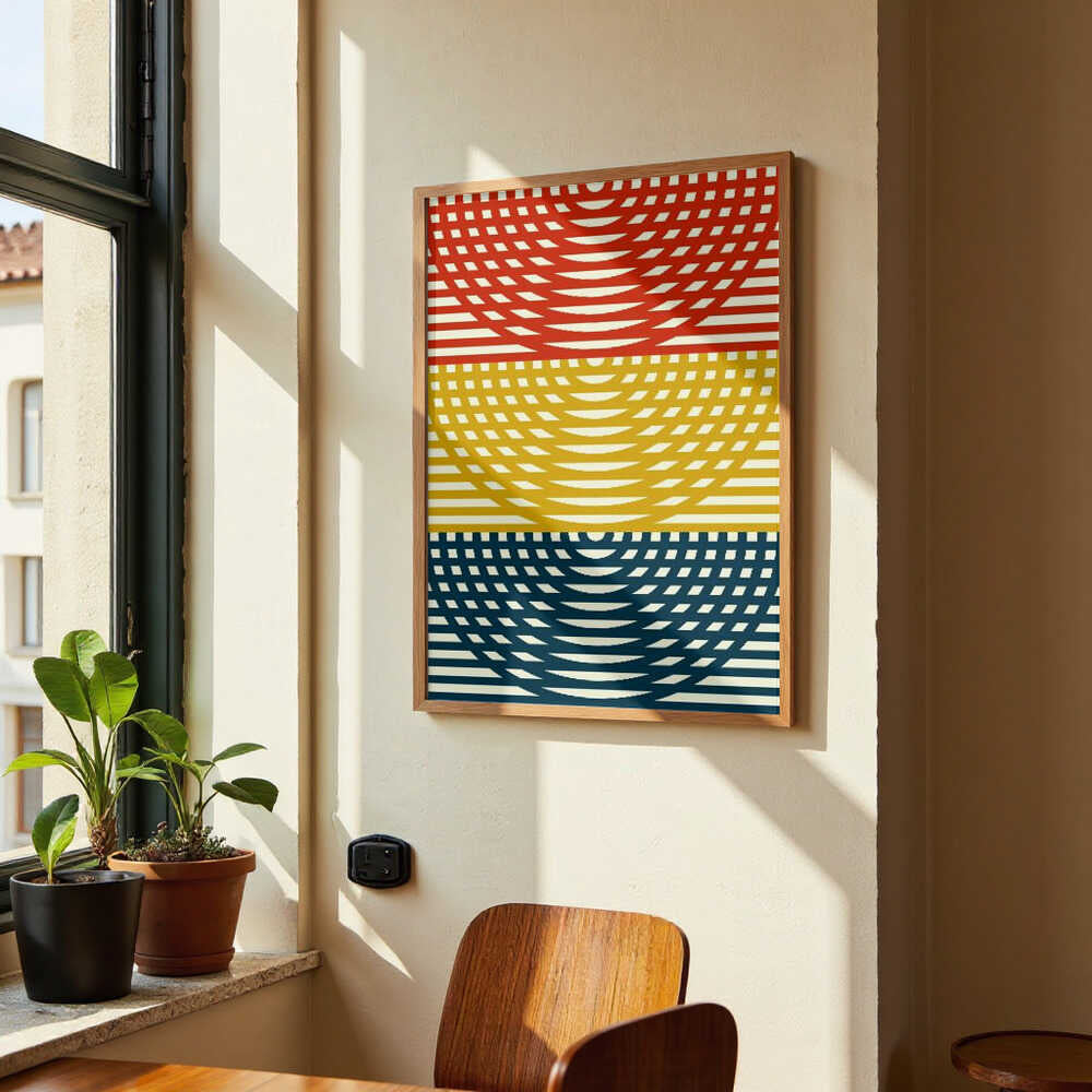 Tri-Color Waves by Petr Strnad