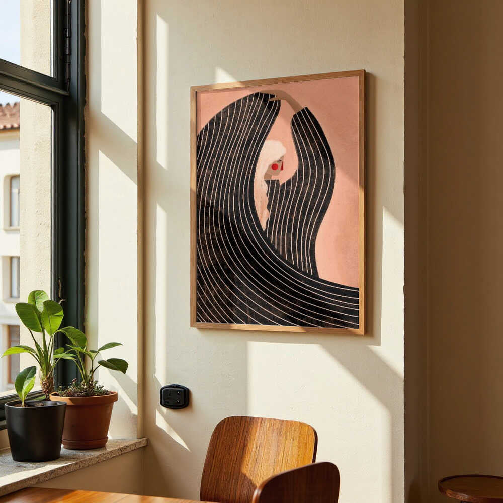 The Woman With the Black Dress by Bea Müller