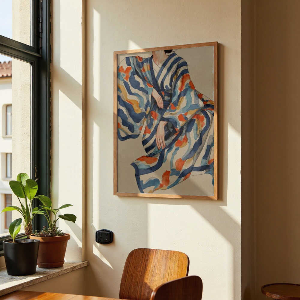 Flowing Kimono Patterns by THE MIUUS STUDIO