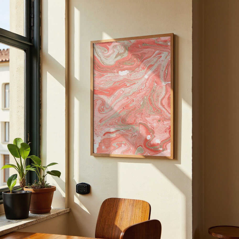 Coral Marble Dream by Santhosh ch