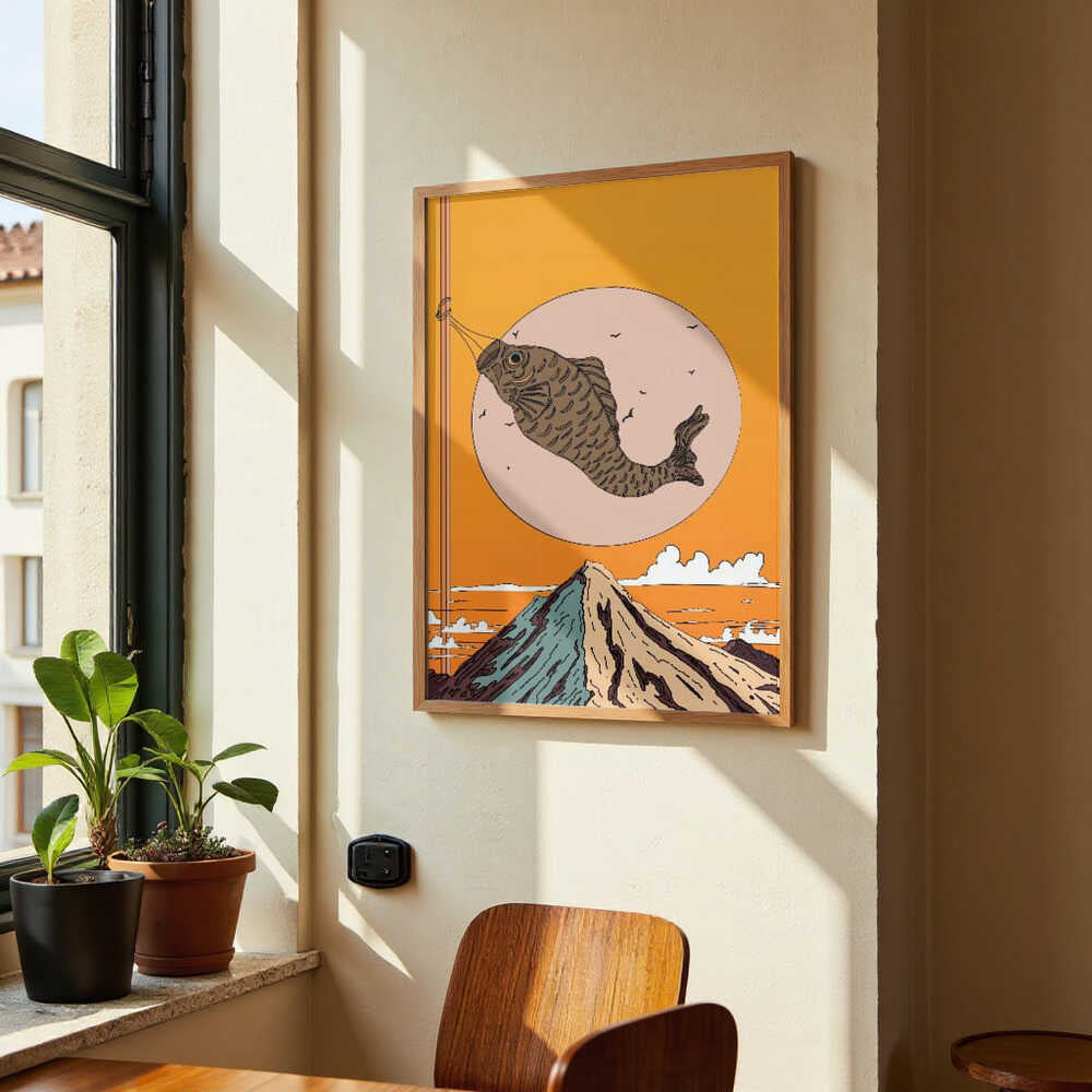 Schwimmender Fisch Traum von Nicholas