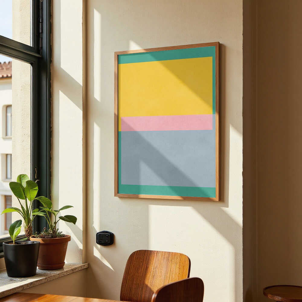 Colorful Geometric Shapes by Vitor Costa