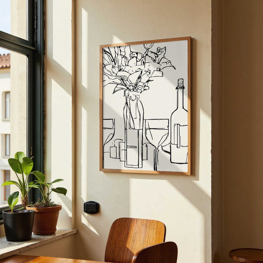 Wine and Blooms by Treechild