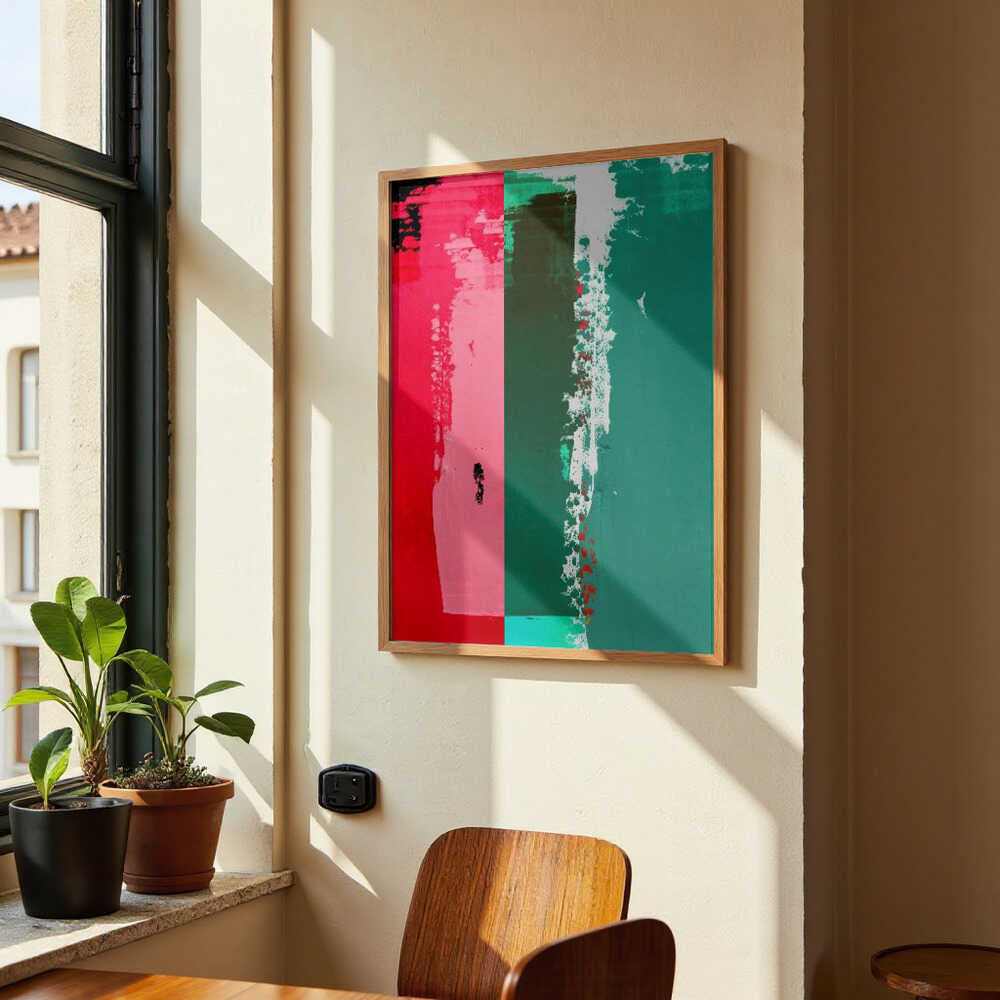 Vibrant Abstract Painting by Shot by Clint