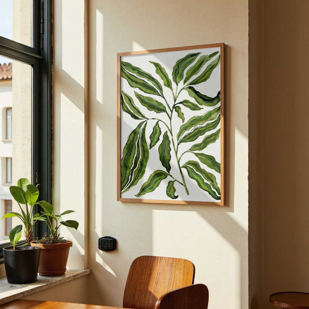 Sprig Of Leaves von Susan Black