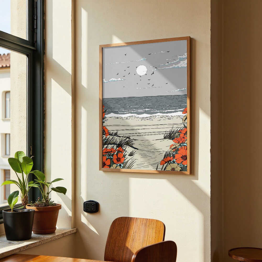 Blumen am Strand von Nicholas