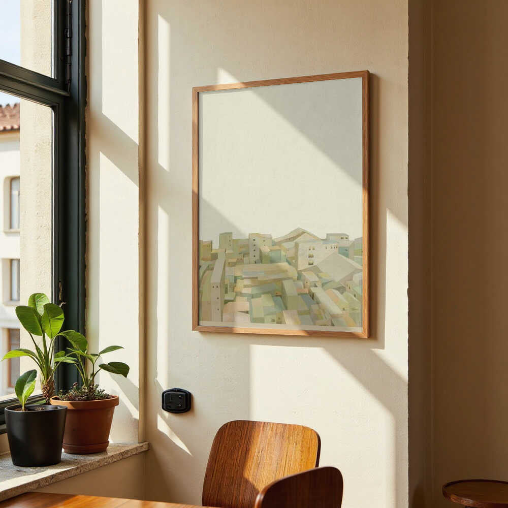 Gelassene Stadtlandschaft von Hieuchau