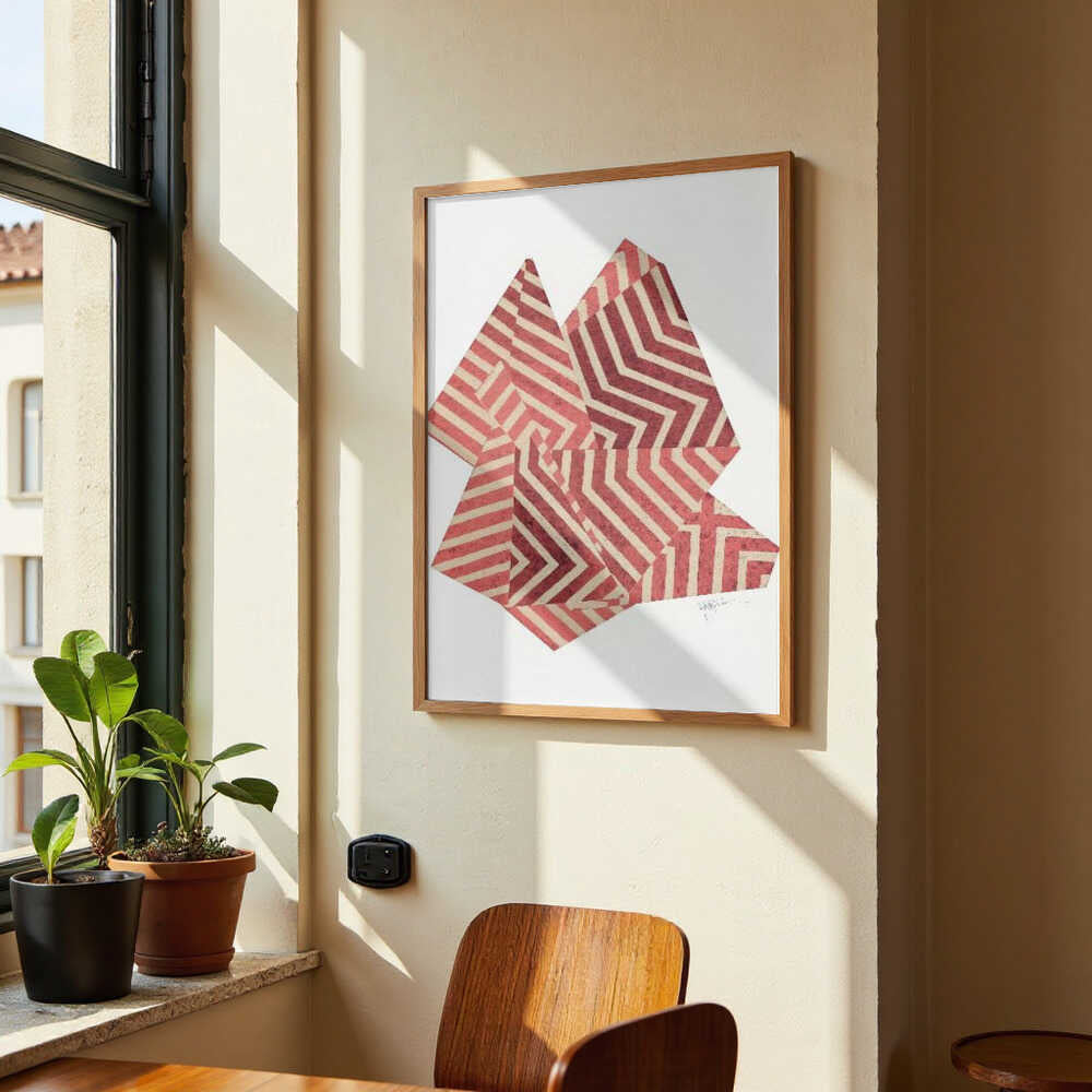 Zen Stone V. (red version) by Paulina Vårregn