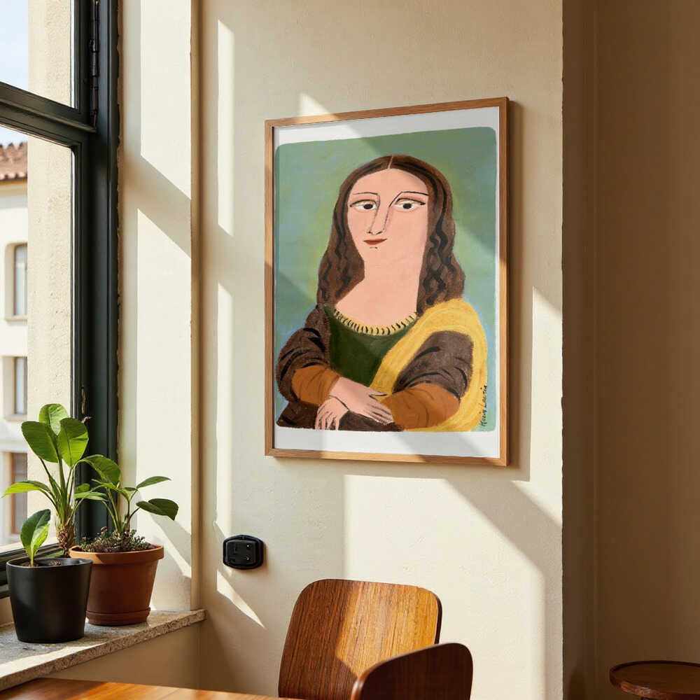 Modern Mona Lisa by Karin Lauria