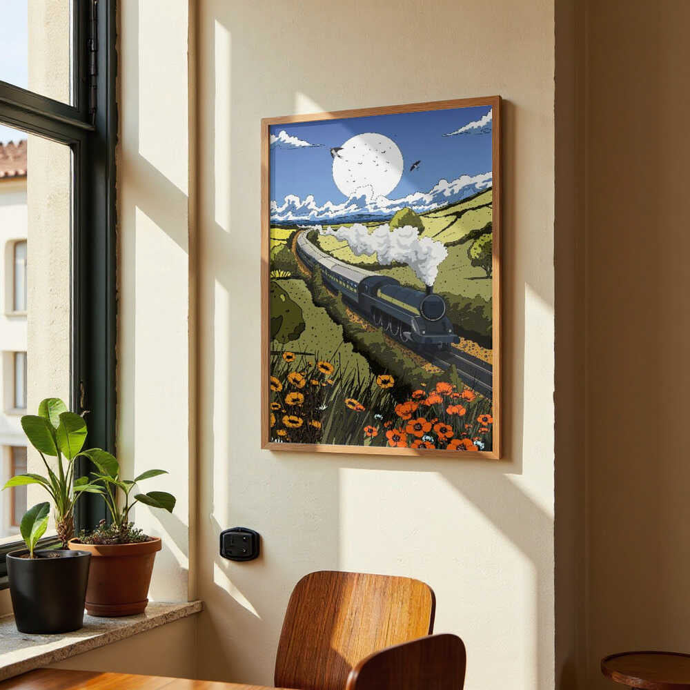 Dampflokomotive von Nicholas