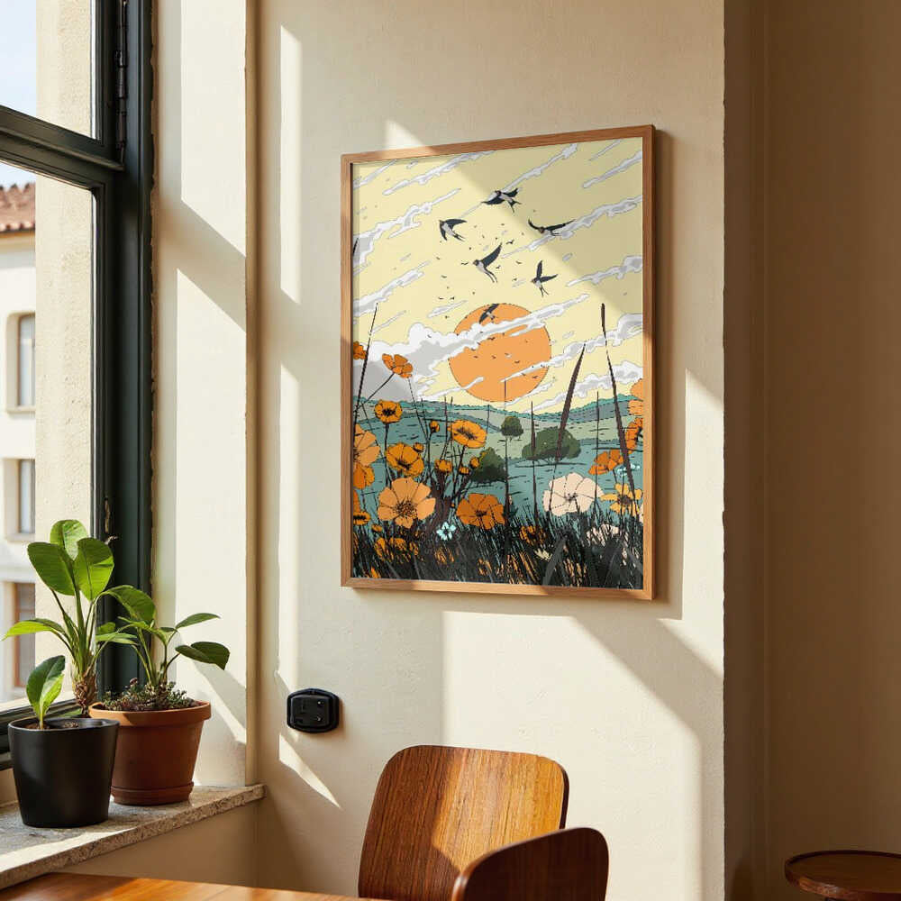 Japan Landschaft im Sommer von Nicholas