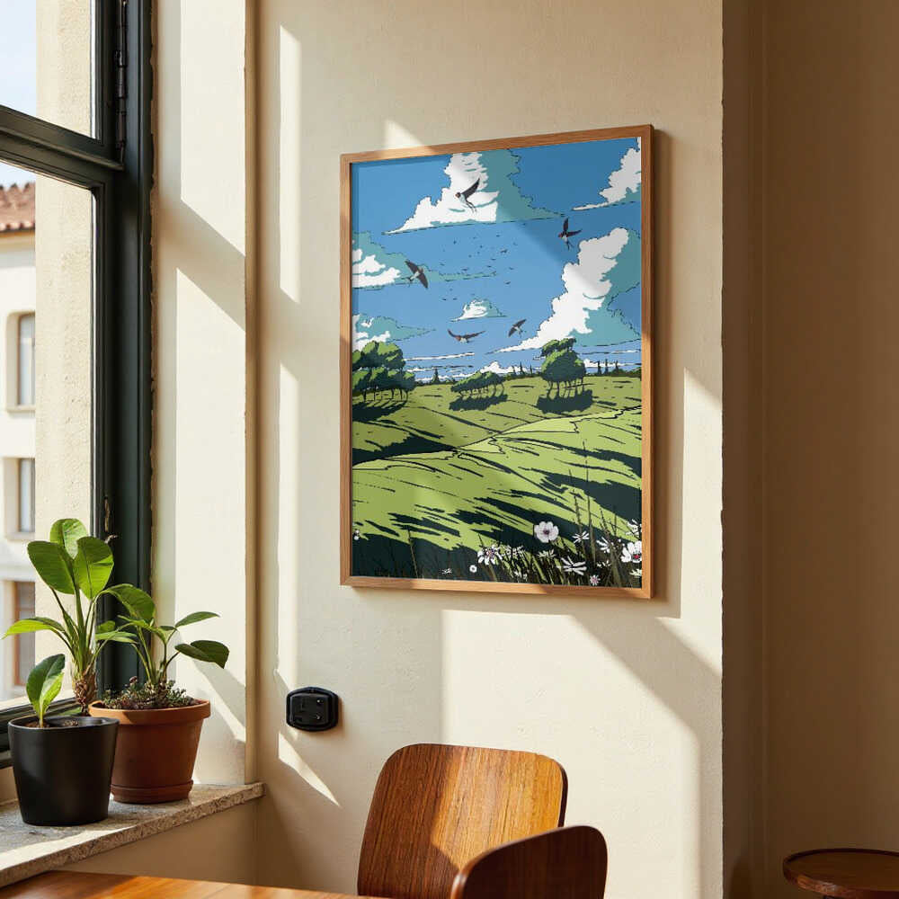 Landschaft im Sommer von Nicholas