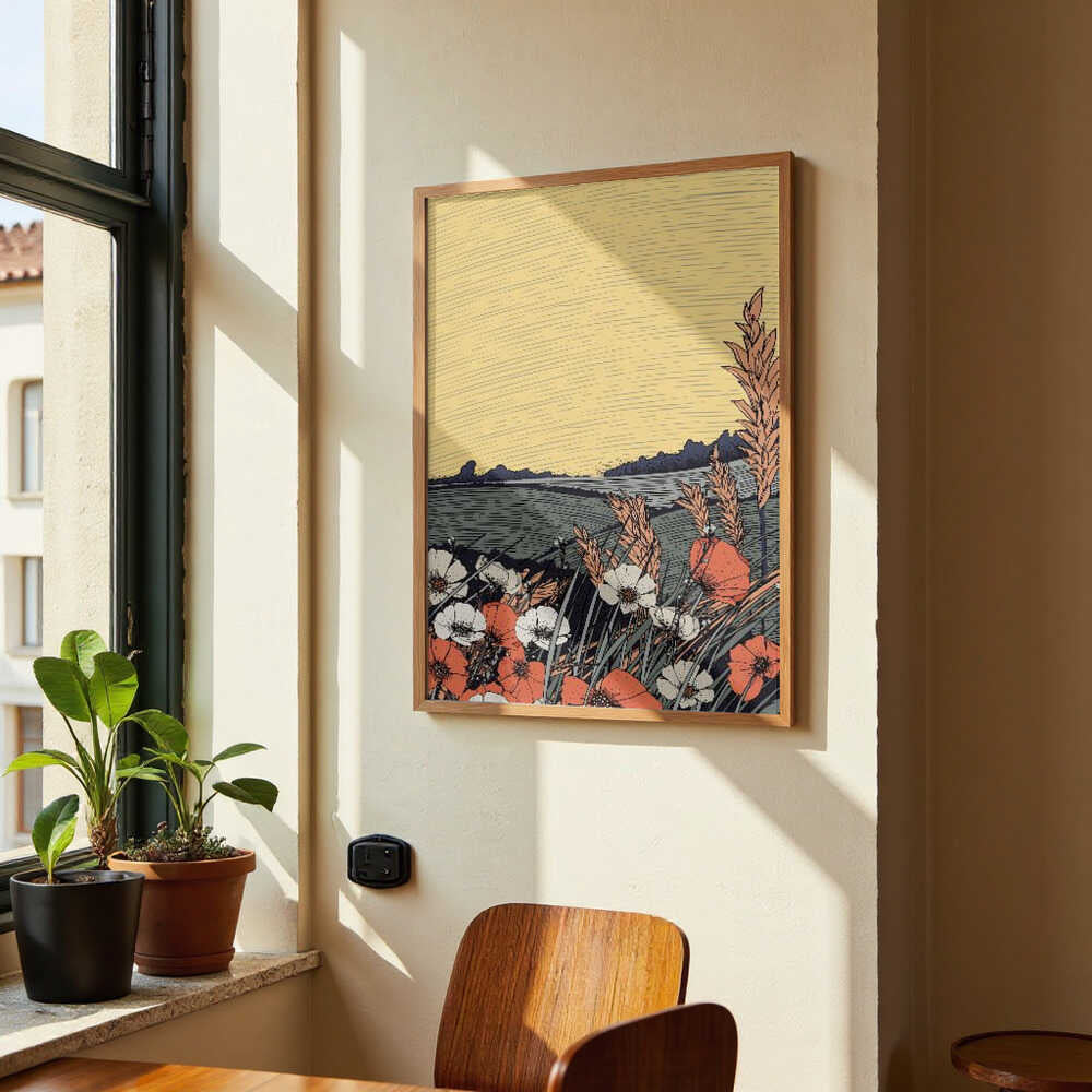 Schöne japanische Landschaft von Nicholas