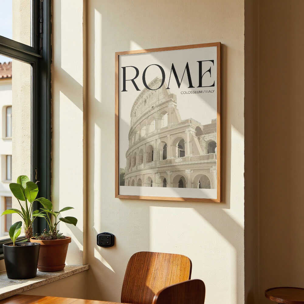 Rom Reiseposter von Andreas Magnusson