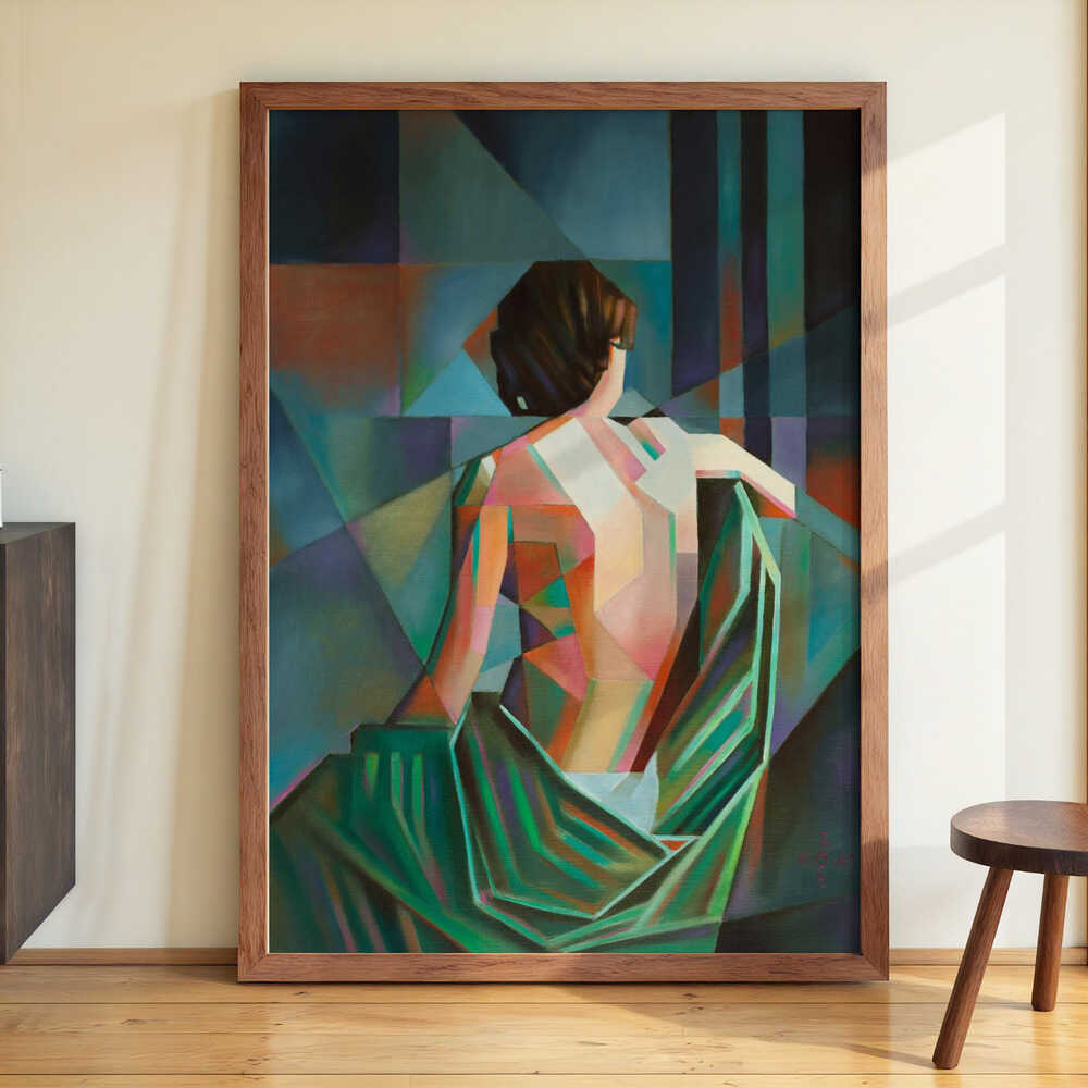 Homage to Eugène Durieu’s Seated Female Nude by Corné Akkers