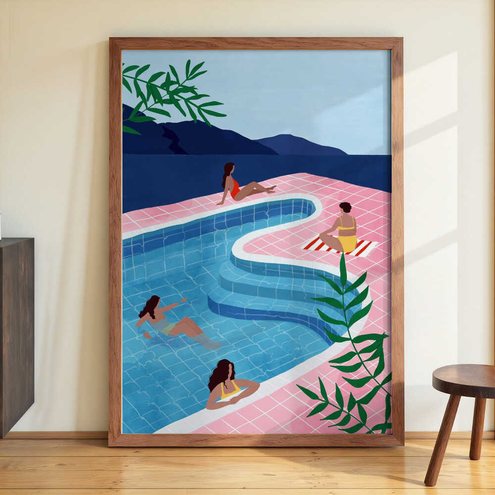 Pool Ladies by Maja Tomljanovic