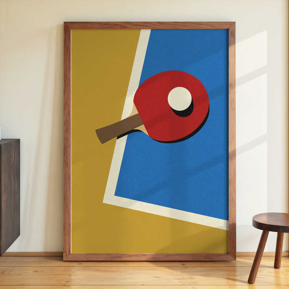 Table Tennis Team Red by Rosi Feist