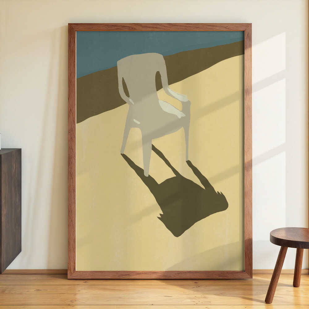 The white chair by Little Dean