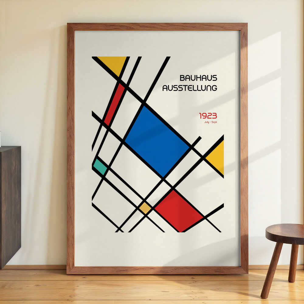 Bauhaus Geometric Design Retro by Retrodrome
