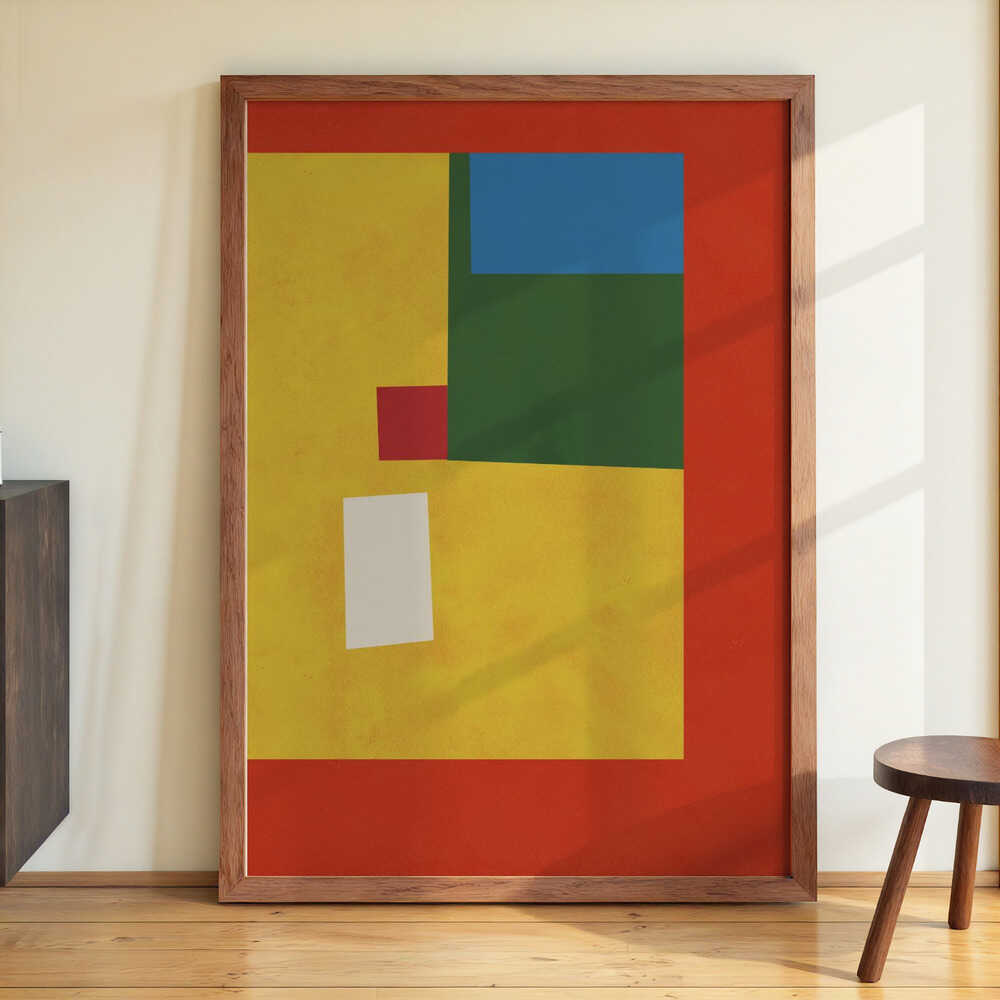 Vibrant Geometric Shapes by Little Dean