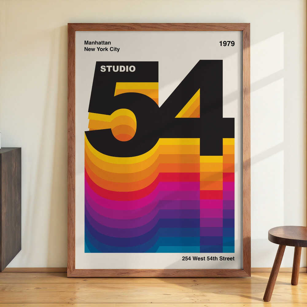 Studio 54 Retro Design by Retrodrome