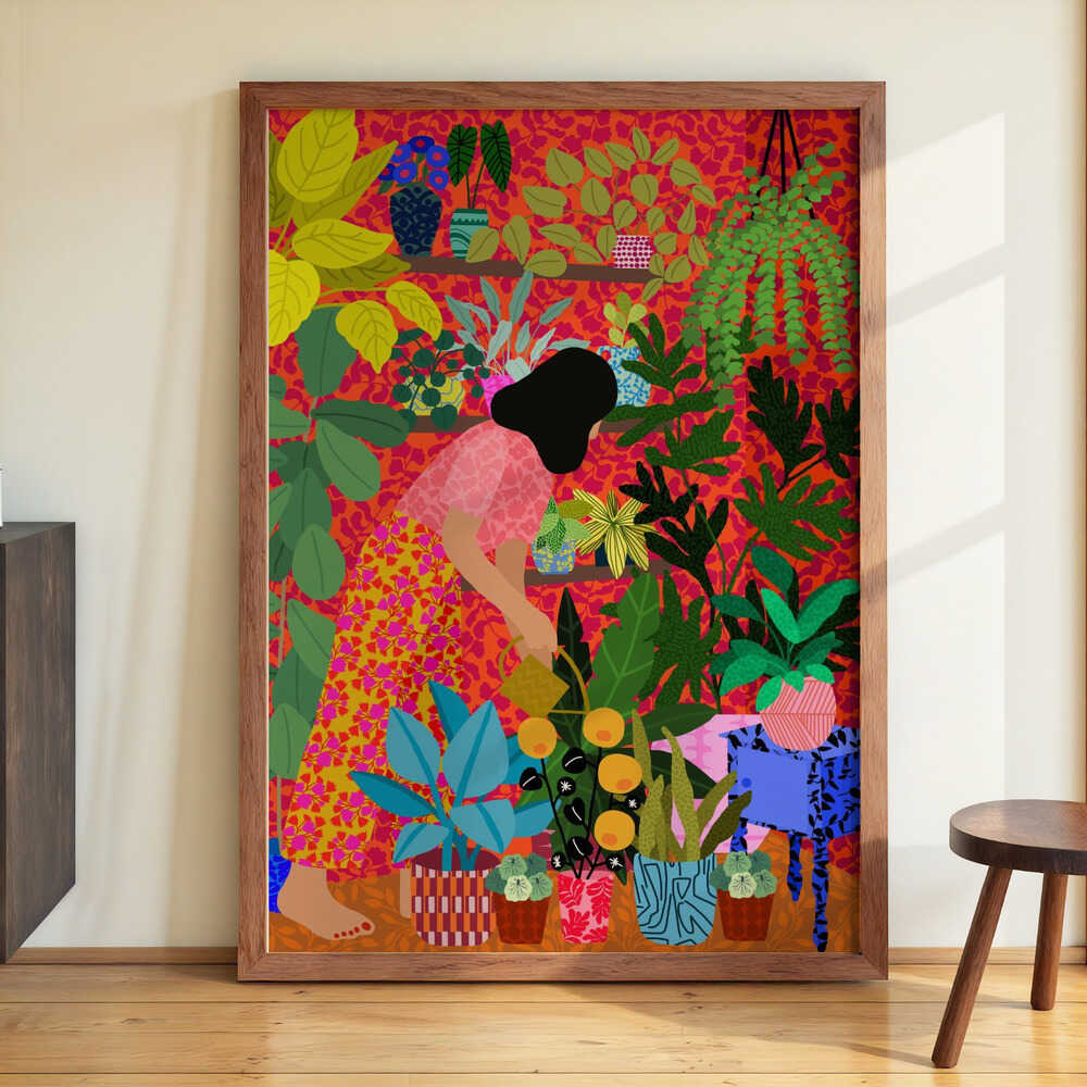 Watering My Plants by Rafaela Mascaro