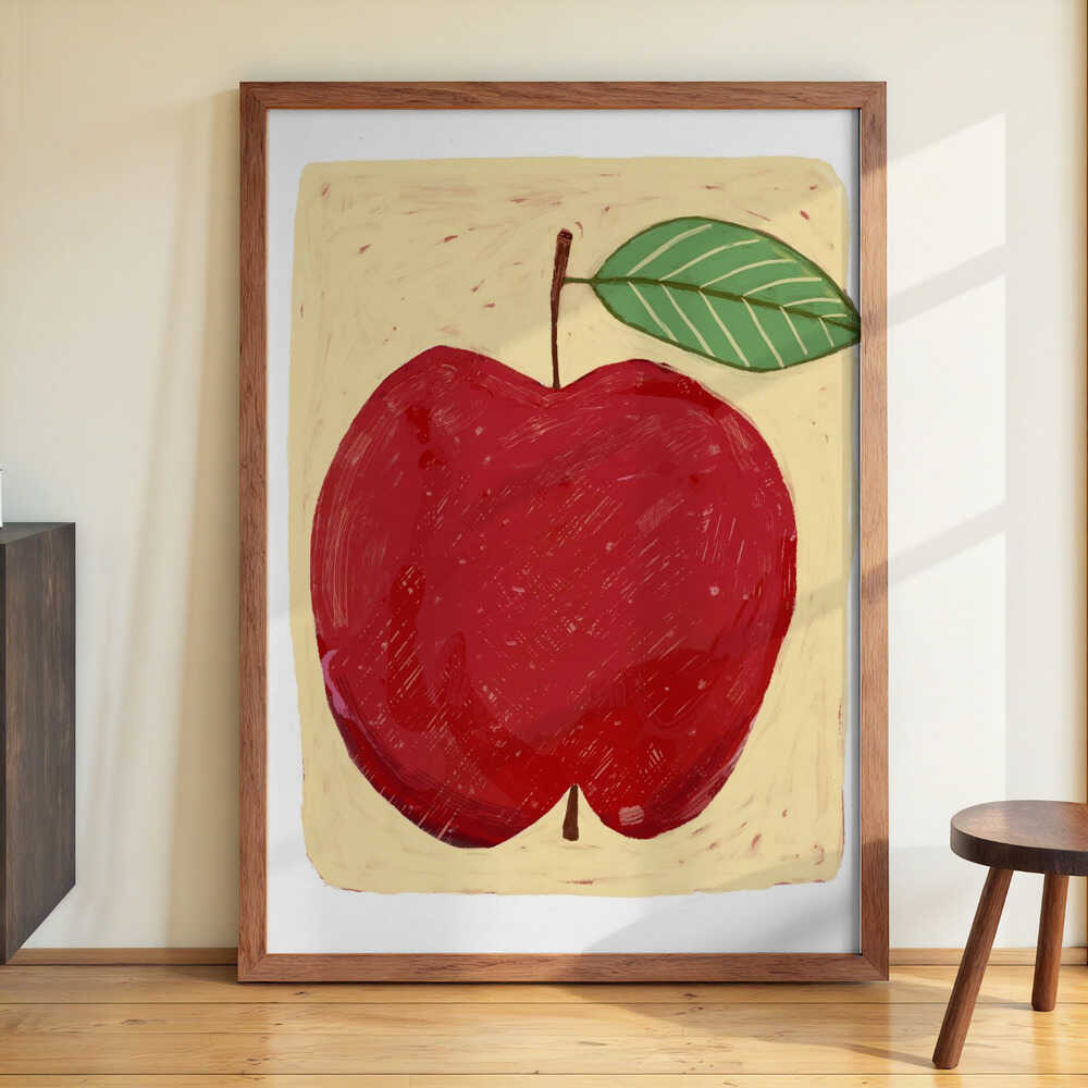 Großer roter Apfel von Sharyn Bursic