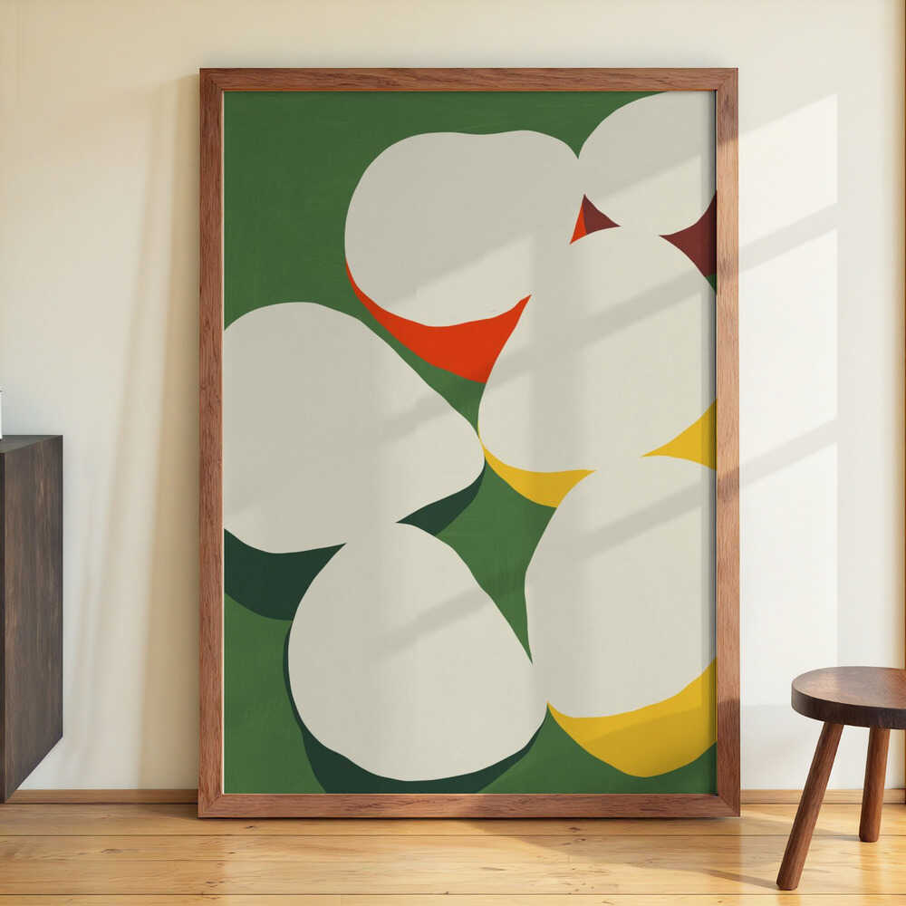 Organic Shapes And Vibrant Colors by Little Dean