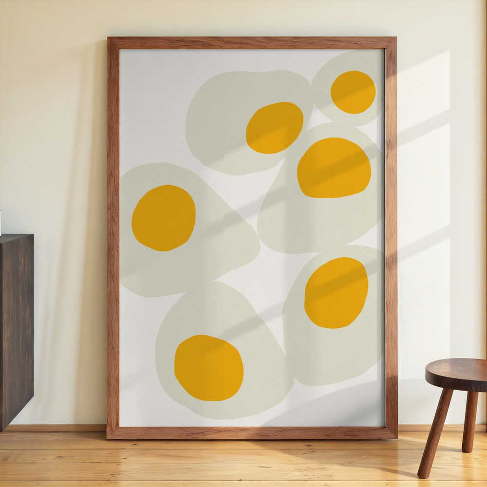 Yellow Eggs food art by Little Dean