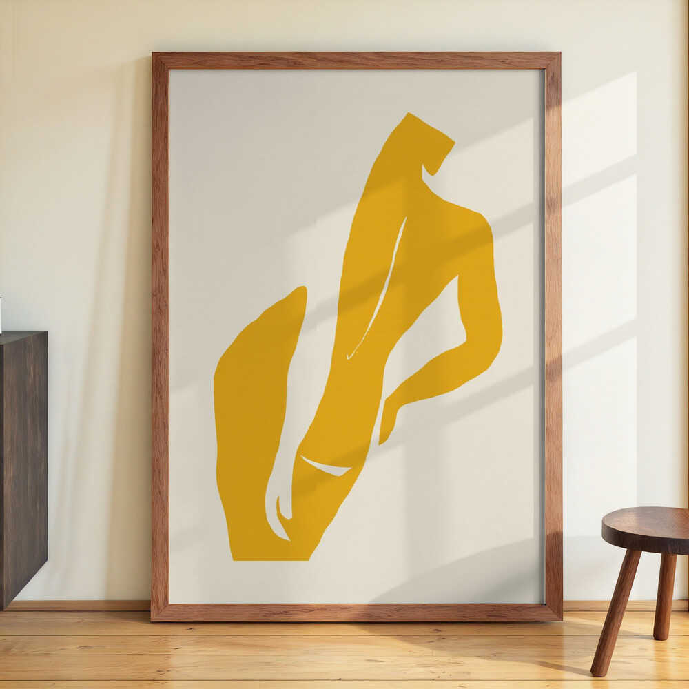 Goldene Silhouette von Little Dean