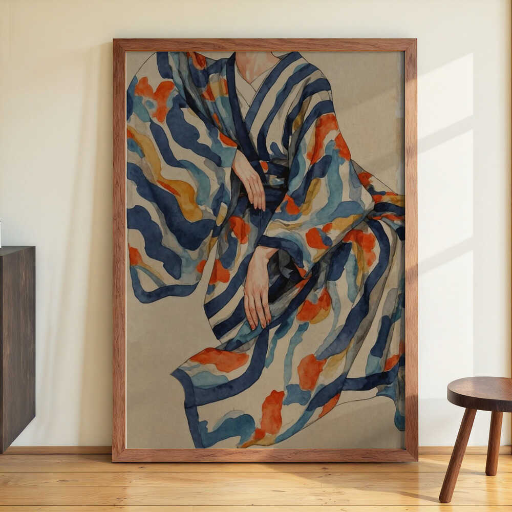 Flowing Kimono Patterns by THE MIUUS STUDIO