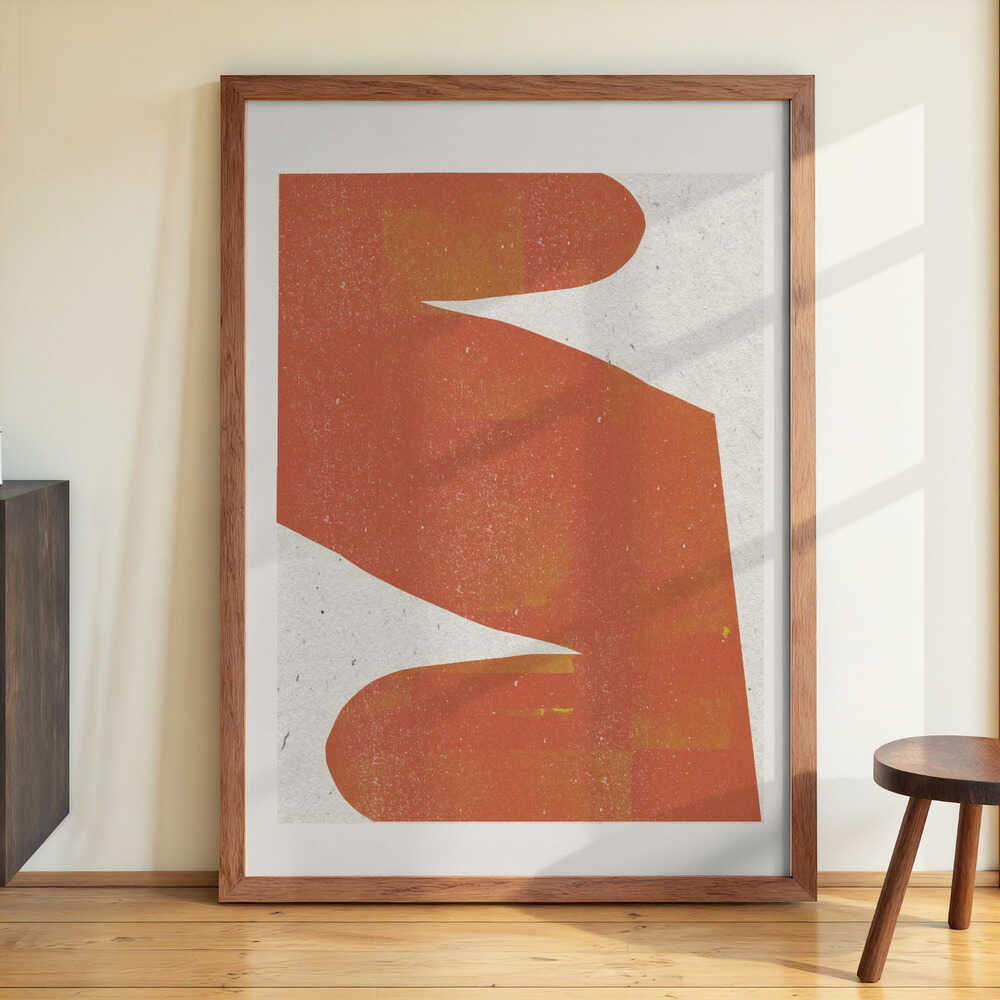 Orange Silhouette by THE MIUUS STUDIO