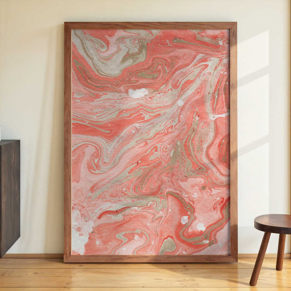 Coral Marble Dream by Santhosh ch