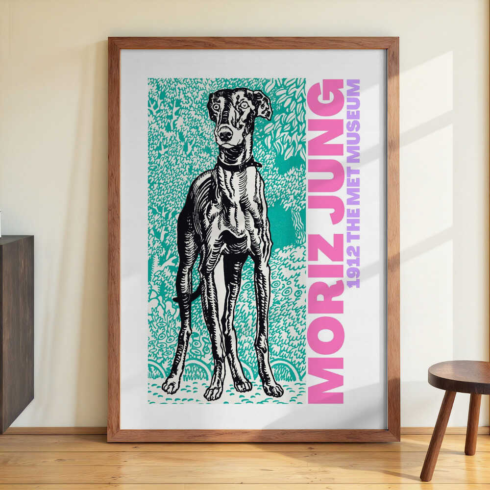 Regal Canine Gaze by Athene Fritsch