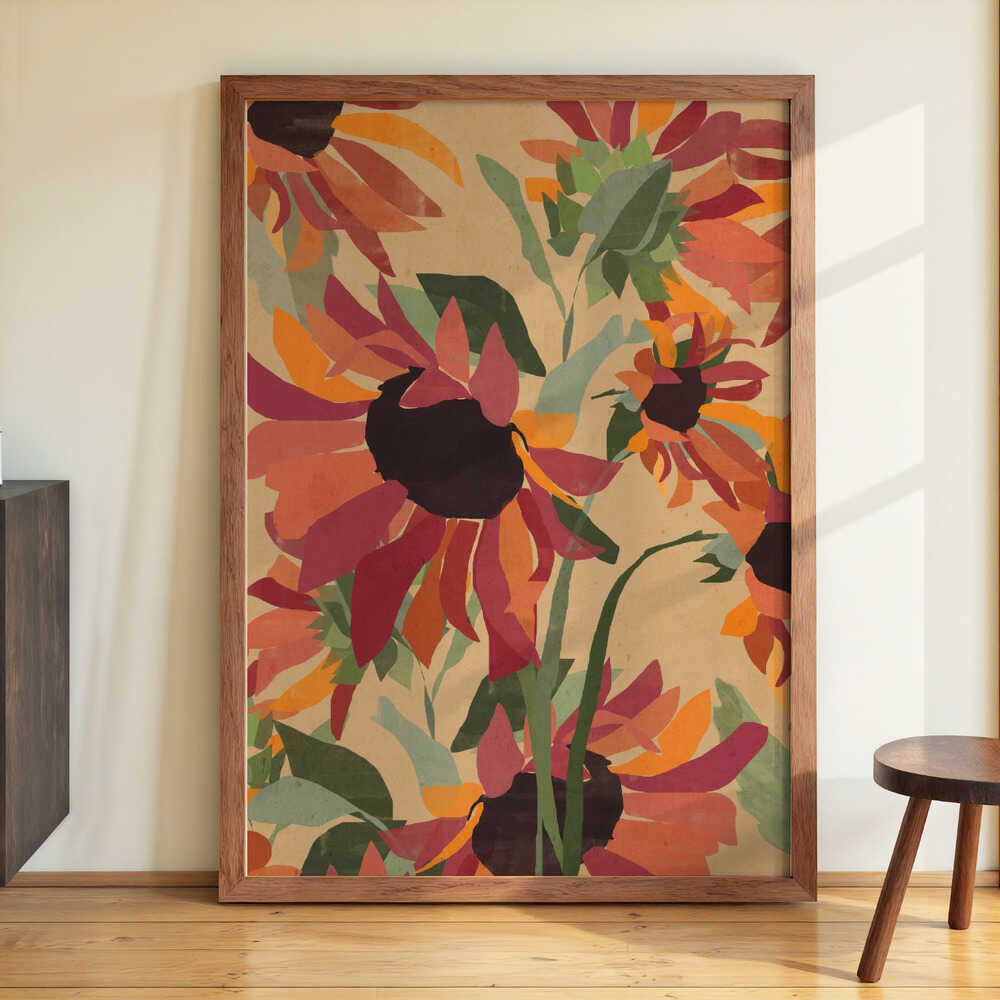 Vibrant  Sunflowers by ThingDesign