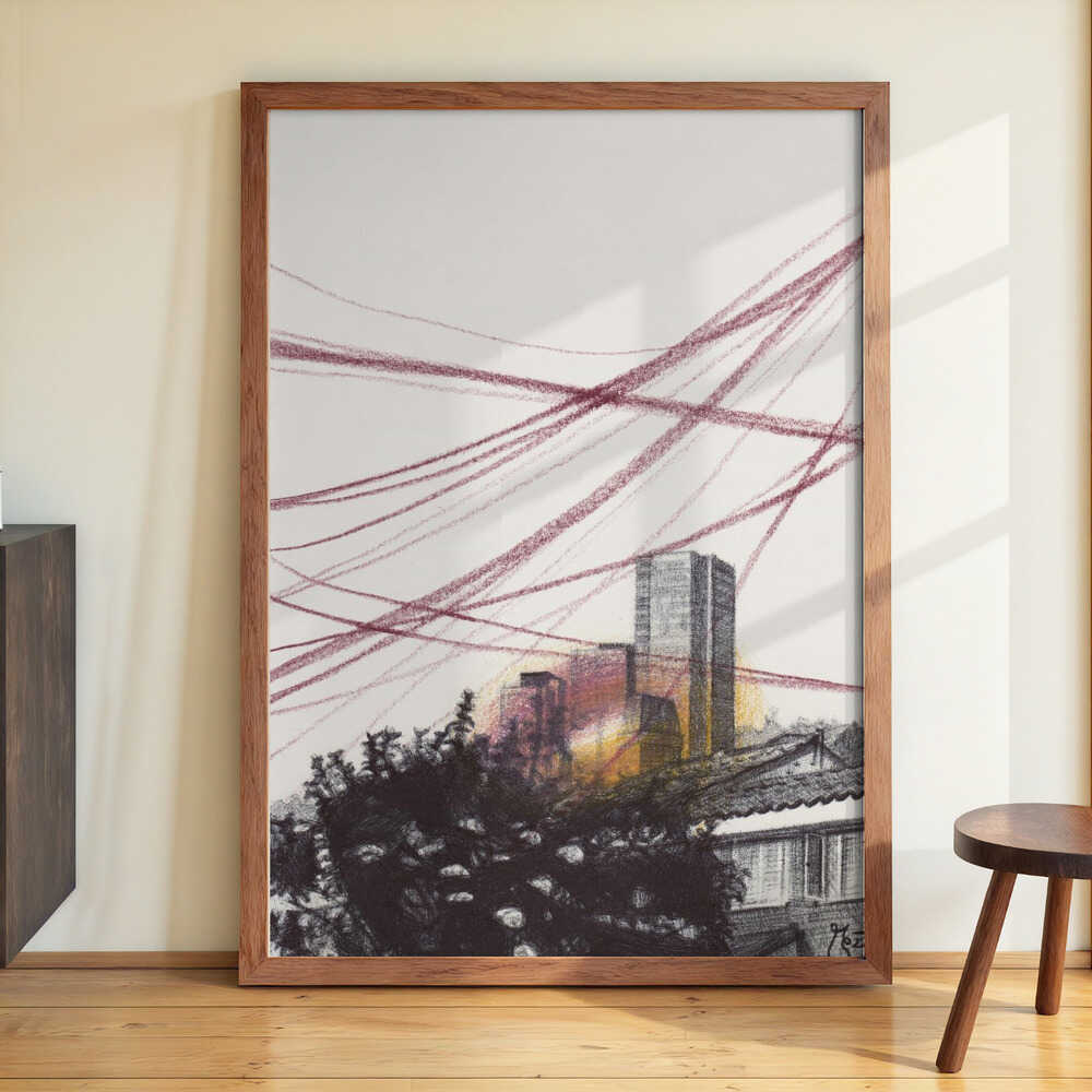 Urban Sunset by Mirjam Schrei