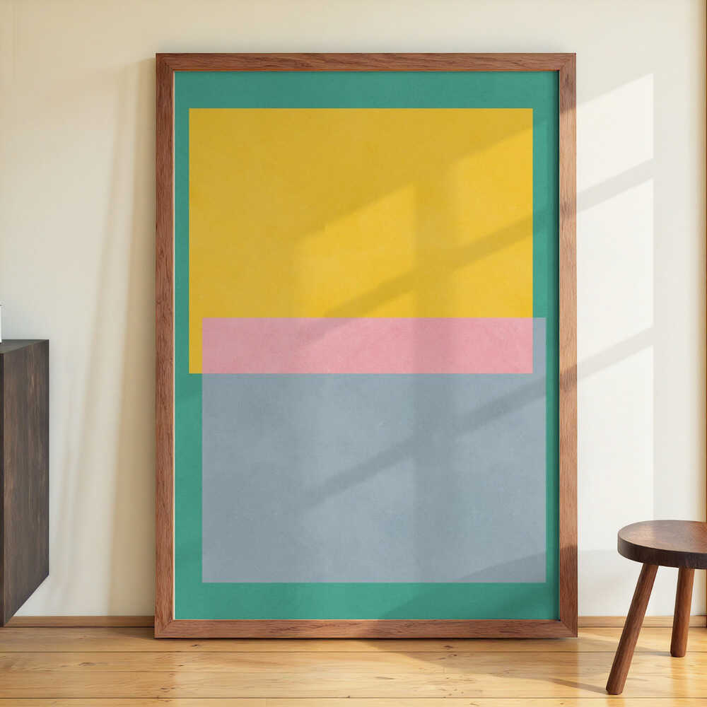 Colorful Geometric Shapes by Vitor Costa