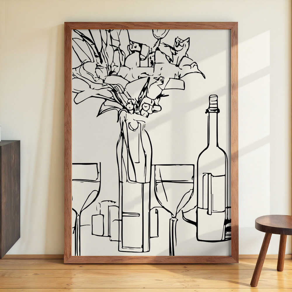 Wine and Blooms by Treechild