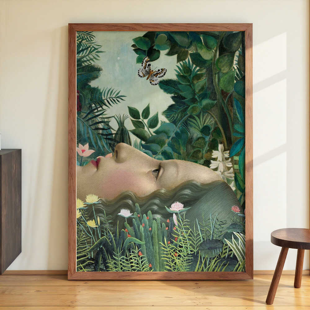 Giovanna im tropischen Garten von Marja van den Hurk