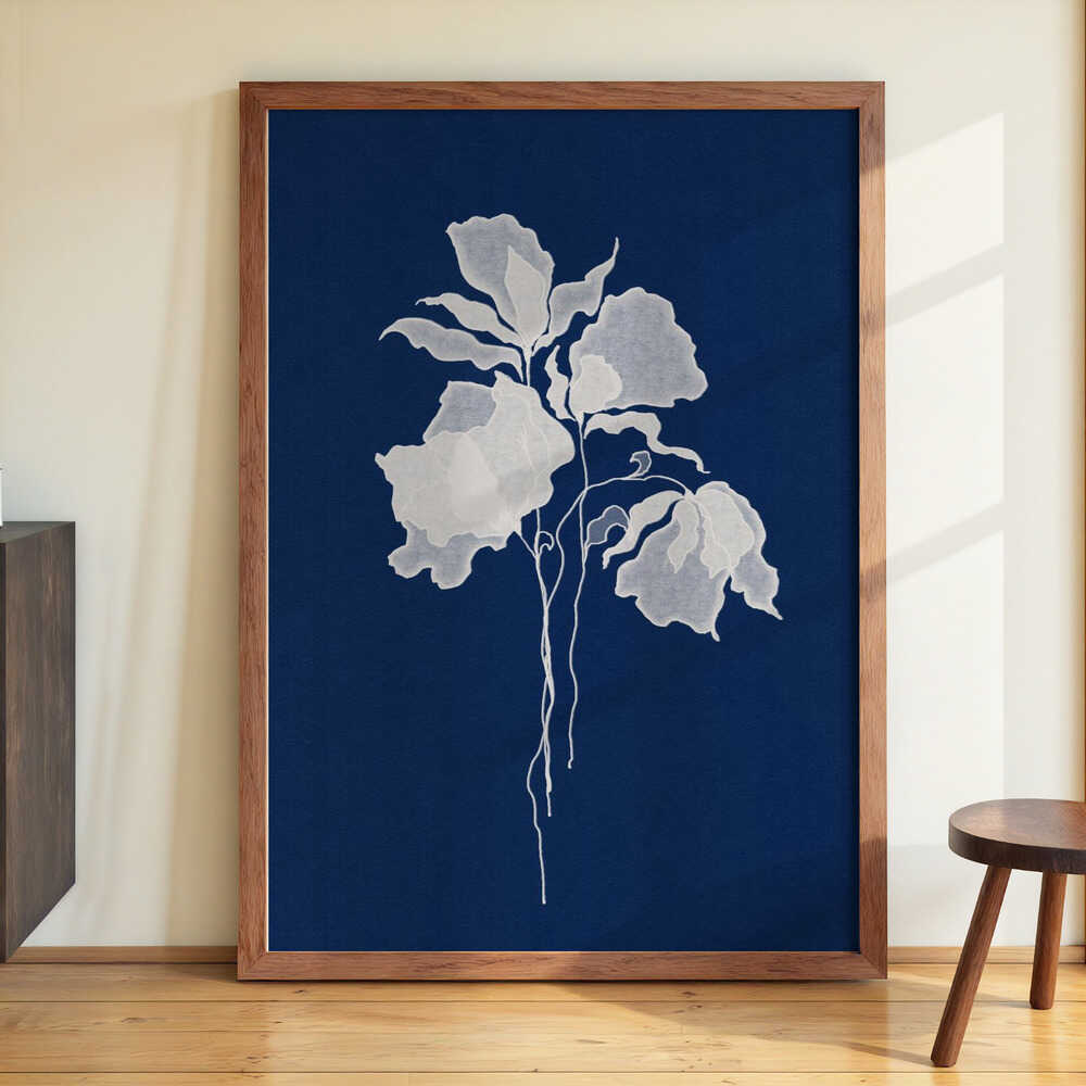 Delicate White Flower by Lena Refur